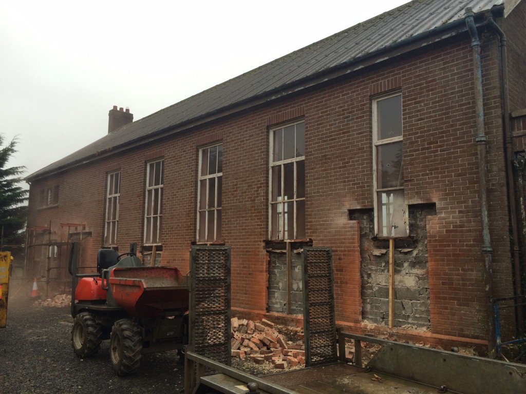 Construction commences at Lany Road, Moira